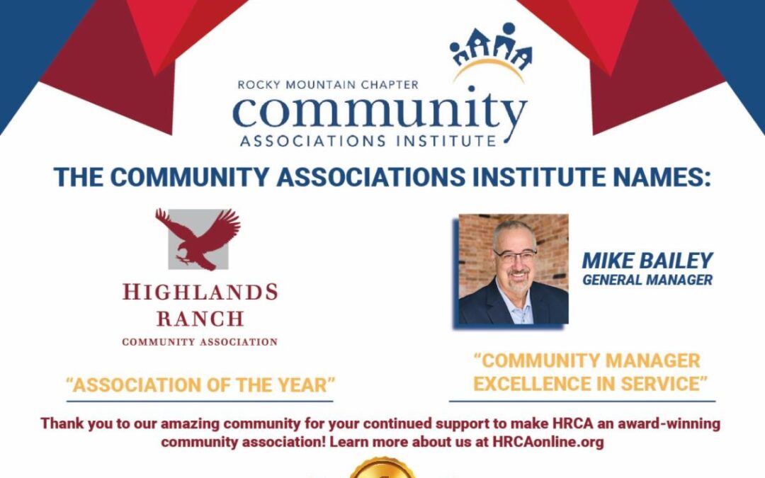 Tidbit: HRCA Receives “Association of the Year” Award from CAI